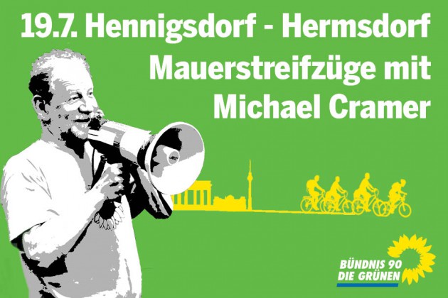 Berliner Mauerstreifzüge mit Michael Cramer