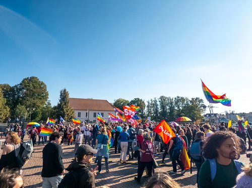 Die Gr ne Jugend Beim CSD Oberhavel Und Festival F r Vielfalt Und 