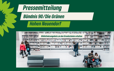 Pressemitteilung: Bibliotheksangebote an den Grundschulen erhalten 