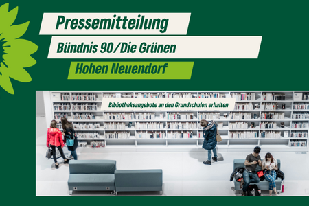 Pressemitteilung: Bibliotheksangebote an den Grundschulen erhalten 