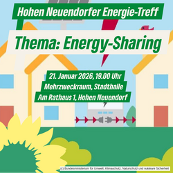Thema Energy-Sharing beim Energietreff Hohen Neuendorf