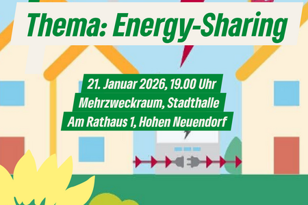 Thema Energy-Sharing beim Energietreff Hohen Neuendorf