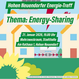 Thema Energy-Sharing beim Energietreff Hohen Neuendorf